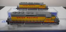 176-20w Kato N Scale Sd-40 Union Pacific 3066 And 3082