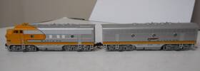 176-2125 Kato 2215 N Scale F7a B At&sf Yellowbonnet #304 Dcc Ready
