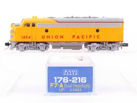 176-216 Kato N Scale Up Union Pacific Emd F7a Diesel Locomotive #1464