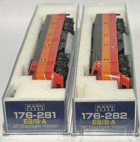 176-282 Kato 176-281 N Southern Pacific #176-281 E8/9a Rd. #6047 #176-282 #6053
