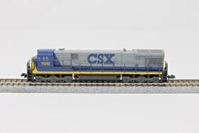 176-307 Kato N Scale Ge C30-7 Diesel Locomotive Csx Transportation #7007 Dc