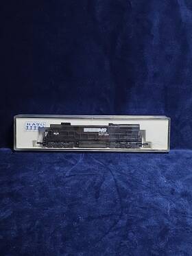 176-309 Kato 176-30a N Scale Norfolk Southern Ge C30-7 Diesel #8031 Ex/box