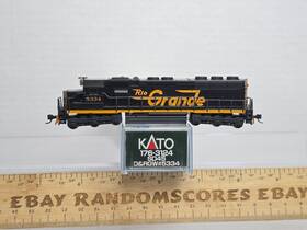 Kato 176-3124 N Scale Rio Grande D&rgw 5334 Emd Sd45 Diesel Loco Ex/box