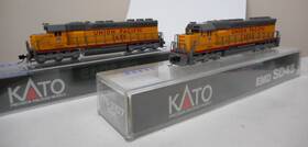 176-3133-3134 Kato N Scale Sd-45 Union Pacific 3621 And 3639