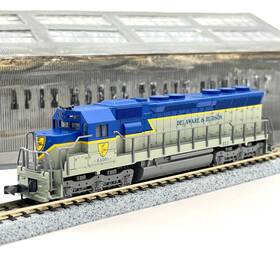176-318 Kato Delaware Hudson Emd Sd45 Diesel Locomotive D&h 803 Std Dc N Scale