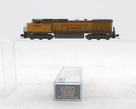 176-3603 Kato N Scale Union Pacific C44-9w Diesel Locomotive #9697 Custom Ex/box