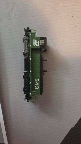 176-4378 Kato N Scale Burlington Northern Emd Nw2 Switcher Diesel Locomotive