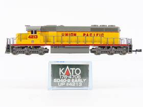 176-4706 Kato N Scale Up Union Pacific Sd40-2 Diesel Locomotive #4213