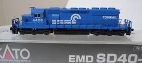 176-4954 Kato N Scale Sd40-2 Conrail 6403 Custom Dcc Ready 176-4954 Kato N Scale Sd40-2 Conrail 6403 Custom Dcc Ready