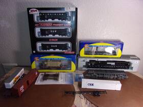 Kato 176-5505 #7202 Ho Scale Dc Norfolk Southern Sd-80 Mac Plus Rail Car Lot