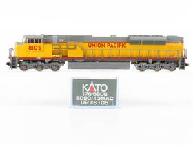 176-5606 Kato N Scale Up Union Pacific Sd90/43mac Diesel #8105 - Dcc Ready