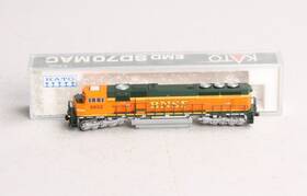 176-6401 Kato N Scale Bnsf Sd-70 Mac Diesel Locomotive #8802 Ln/box