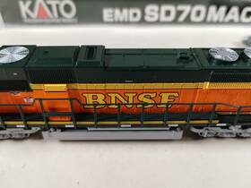 176-6402 Kato N Scale Dcc Sound Bnsf Sd70 Mac Diesel Engine Locomotive #9959