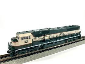 176-6501 Kato Burlington Northern Bn Emd Sd70 Mac #9580 N Gauge
