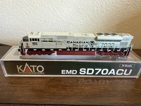 176-8543 Kato N Scale Cp Military Heritage #7022 Dcc No Sound Equipped