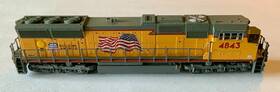 176-8609-ls Kato N Scale Emd Sd70m Diesel Union Pacific #4843 Loksound Dcc/sound