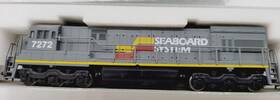176-178 Kato 17617-8 N Custom Lighted Seaboard System U30c Diesel Locomotive 7272 Ex 176-178 Kato 17617-8 N Custom Lighted Seaboard System U30c Diesel Locomotive 7272 Ex