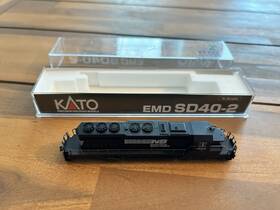 176-4811 Kato 1764811 N Scale Norfolk Southern #1652 Sd40-2 Diesel Locomotive W Details