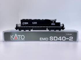 176-4957 Kato 1764957 N Scale Illinois Central #6201 Sd40-2 Dcc/ Sound Diesel Locomotive
