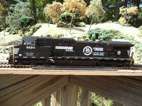 37-1801 Kato Custom Ho Ge C44-9w Norfolk Southern Operation Lifesavor Leds Tested