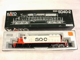 37-2805 Kato Sd40-2 Locomotive Soo Line #787 #37-2805 Ho Working Dcc Ready Decoder
