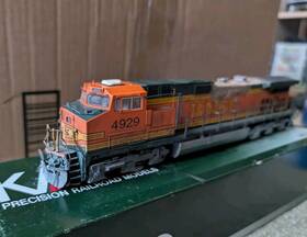 37-6312 Kato Ho Ge C44-9w Bnsf# 4929 With Loksound/dcc Weathered