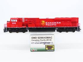 37-6364 Kato Ho Cp Canadian Pacific Emd Sd90/43mac Diesel #9138 With Dcc And Sound
