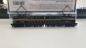 137-2002 Kato 4929 N Scale Pennsylvania Rr 5 Stripe Green Gg1 #4929 Used Runs Well