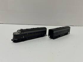 106-0428 Kato 68344 N Scale F7a/b Baltimore And Ohio #4503 #5493 2-diesel Locomotive Nib