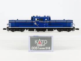 7008-f Kato N Scale Jr Hokkaido Inch Hokutosei Dd51 Diesel Locomotive