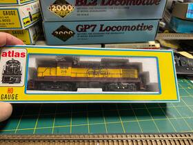 8150 Kato Atlas # Ho Rs-3 Lehigh Valley #216 Diesel Locomotive Yellow Box Ob 8150 Kato Atlas # Ho Rs-3 Lehigh Valley #216 Diesel Locomotive Yellow Box Ob