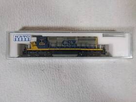 176-4806 Kato 949727006994 N Scale Locomotive Sd40-2 Early Csx #8204 Tested
