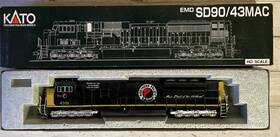37-6350 Kato 949727507743 Trains Ho Scale Emd Sd90/43mac Cab Headlight Decorated In Box