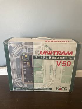 Kato 949727520988 N Scale V50 Unitram Tramway Basic Set 40-800 Incomplete Read