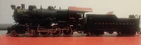 Key Imports P.r.r.h-10w/stoker Prr H-10w 2-8-0 Brass N Scale Steam Locomotive Dc With Tender #74