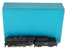 C-15-a Lambert 0242 Ho Brass Custom C&o 0-8-0 Steam Locomotive And Tender #115 Ex C-15-a Lambert 0242 Ho Brass Custom C&o 0-8-0 Steam Locomotive And Tender #115 Ex