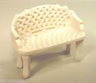 Lg2005017 Larry Scale Wrought Iron Garden Bench Pack Miniaturse Diorama Items