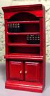 Lg2005047 Larry Scale Cherry Bookcase Miniature Diorama Accessory Item Lg2005047 Larry Scale Cherry Bookcase Miniature Diorama Accessory Item