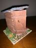 Lg2011002 Handmade Outhouse Miniature Custom Built Rustic Log Diorama Accessory Item