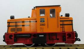 2060h Lgb 011525206040 Yellow Diesel Locomotive With Horn Ex/box