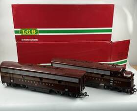 9833a Lgb 011525255703 G Scale 25570/25582 Pennsylvania F7a/b Diesel Locomotive #9833a With Sound