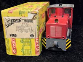 2060h Lgb 2060 H Schoema Red Diesel Locomotive Box Untested