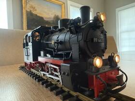 28001 Lgb Dr Steam Locomotive 0-8-0 Tank 99 4633 Rare