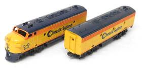 08692 Life-like Used C&o F7a/b #4472 No Boxes