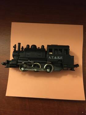 13192 Life-like N Scale 0-6-0 Saddle Tank Steam Locomotive Atsf