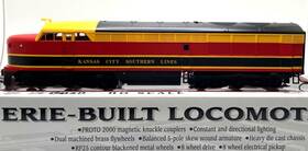 23992 Life-like Ho Proto 1000 Erie-built Kansas City Southern Kcs 62c For Repair