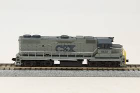 Gp38-2 Life-like 6638 N Emd Diesel Locomotive Csx Grey Blue