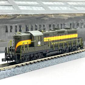 Gp-18 Life-like 7125 N Scale Seaboard Air Line Emd Locomotive For Parts Repair