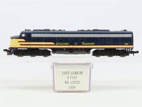 7167 Life-like N Scale L&n Louisville And Nashville E8a Diesel Locomotive #797
