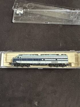 1003 Life-like 7218 N Scale # E8 Diesel Locomotive Wab #1003
